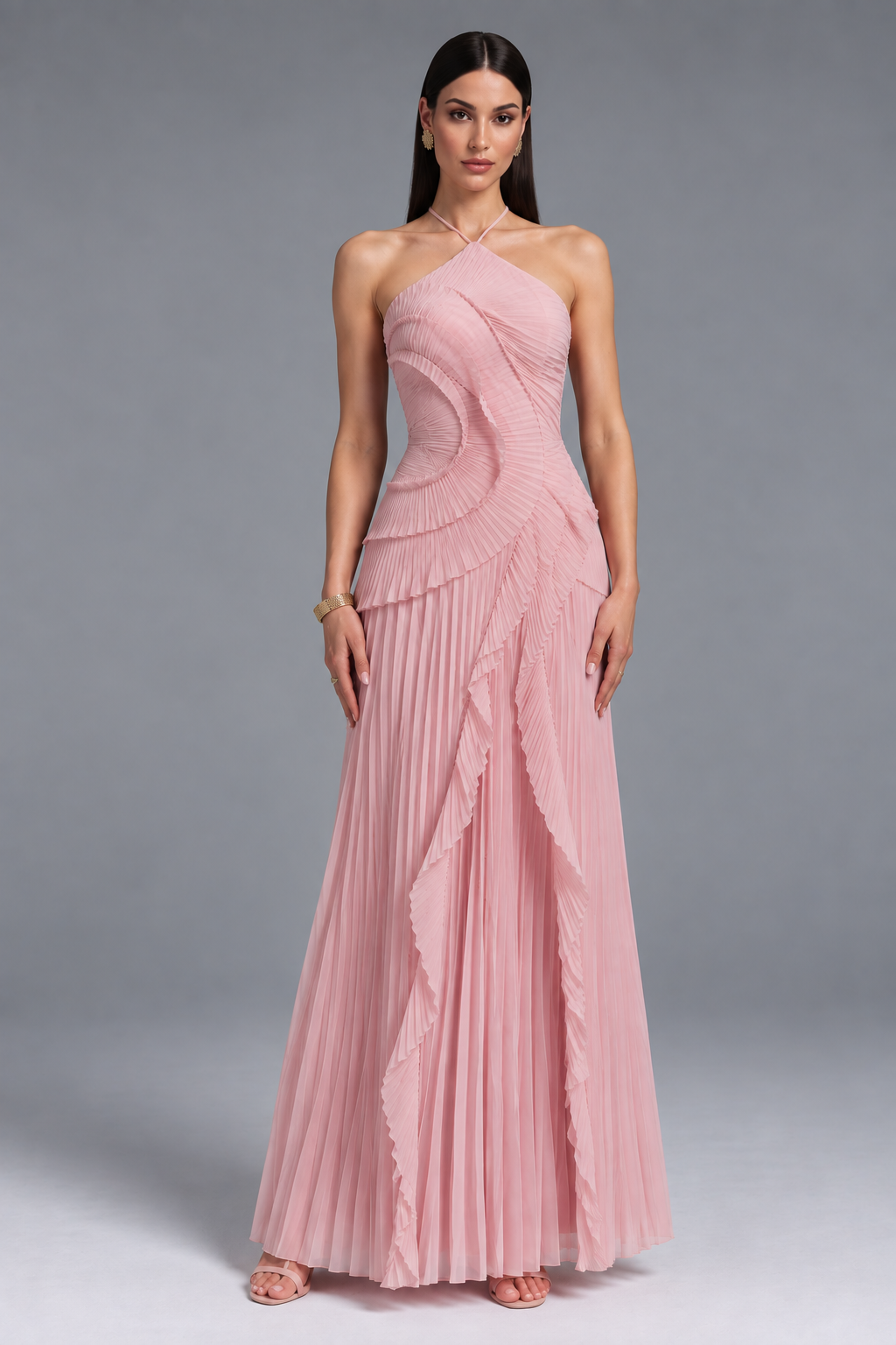 Asina Premium Maxi Elbise