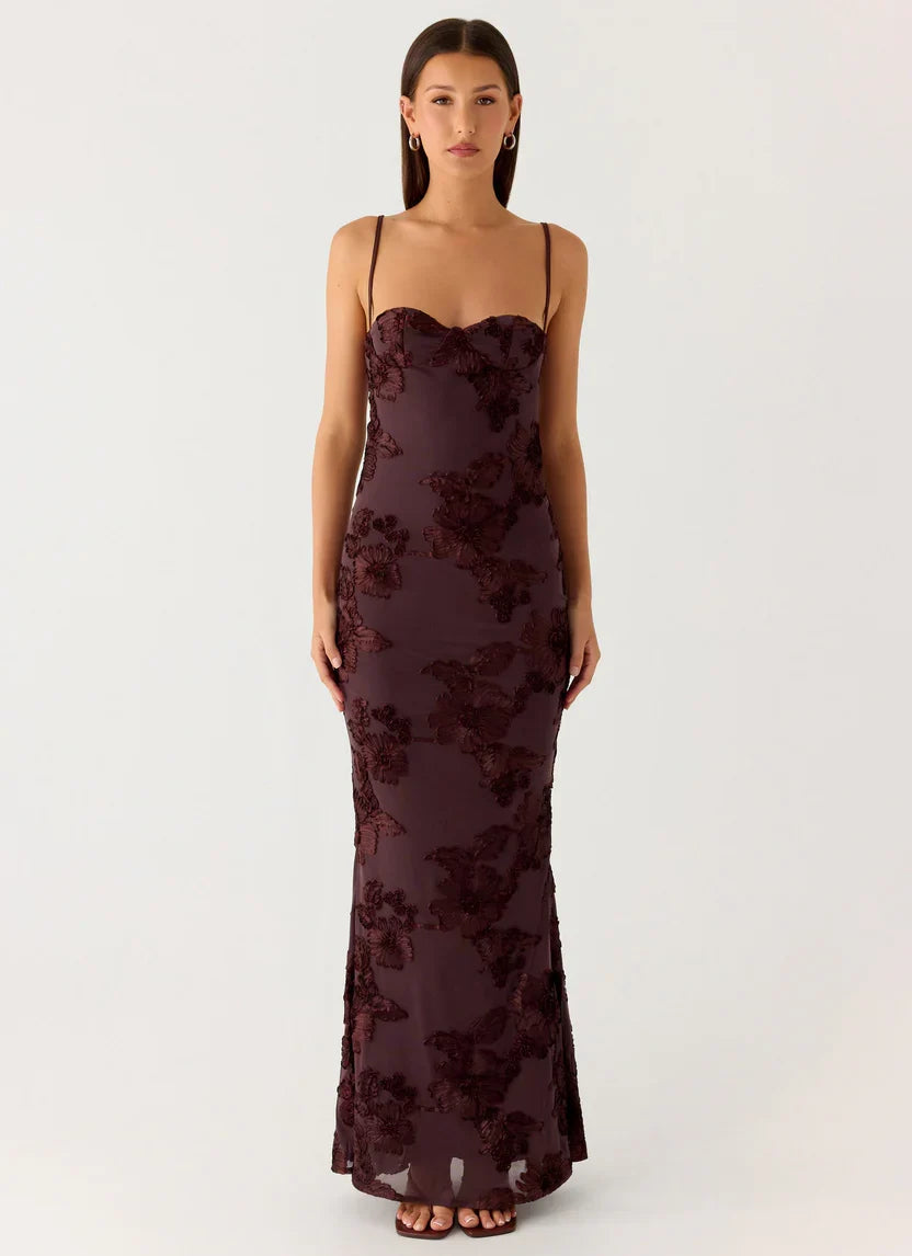 Doena Premium Maxi Elbise