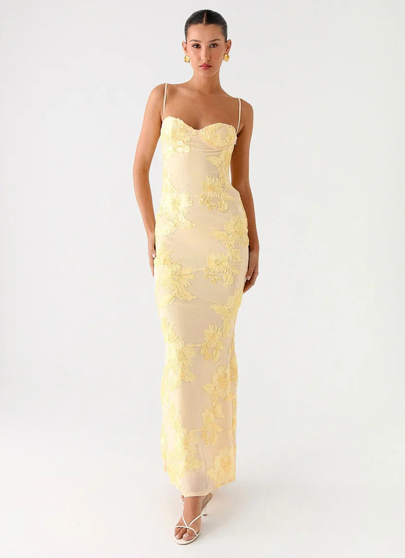 Samira Premium Maxi Elbise