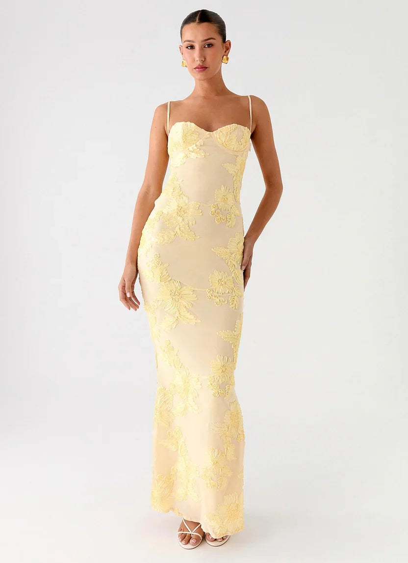 Samira Premium Maxi Elbise