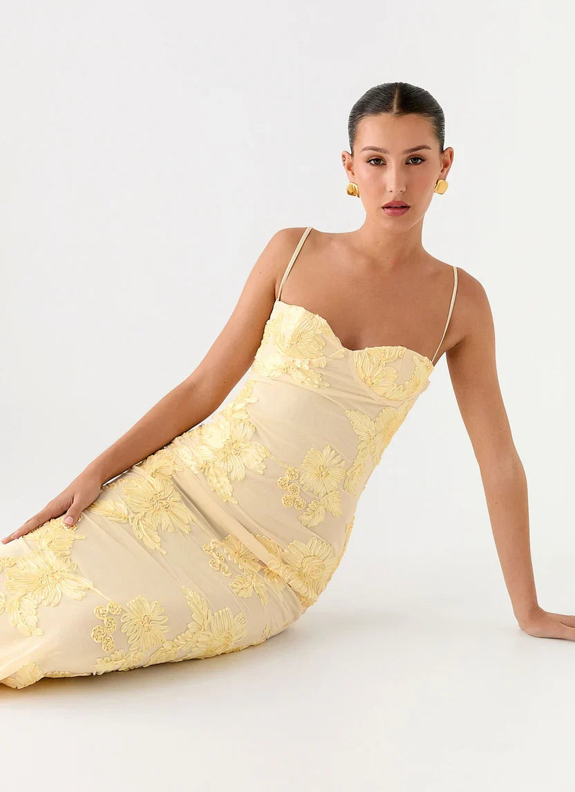 Samira Premium Maxi Elbise