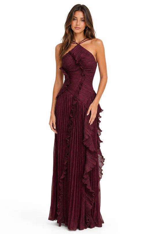 Lena Premium Maxi Elbise
