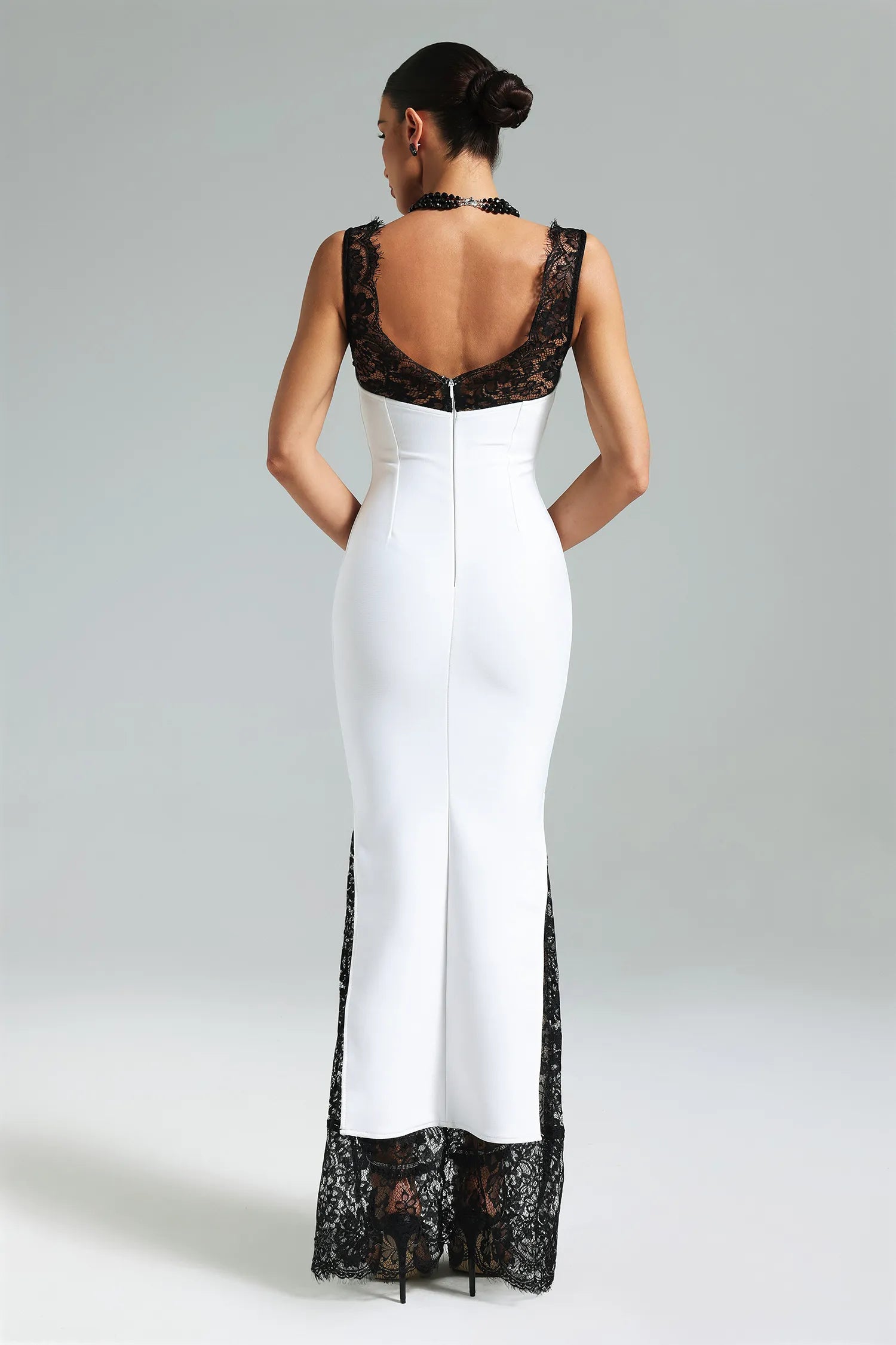 Guanne Dantelli Premium Maxi Elbise
