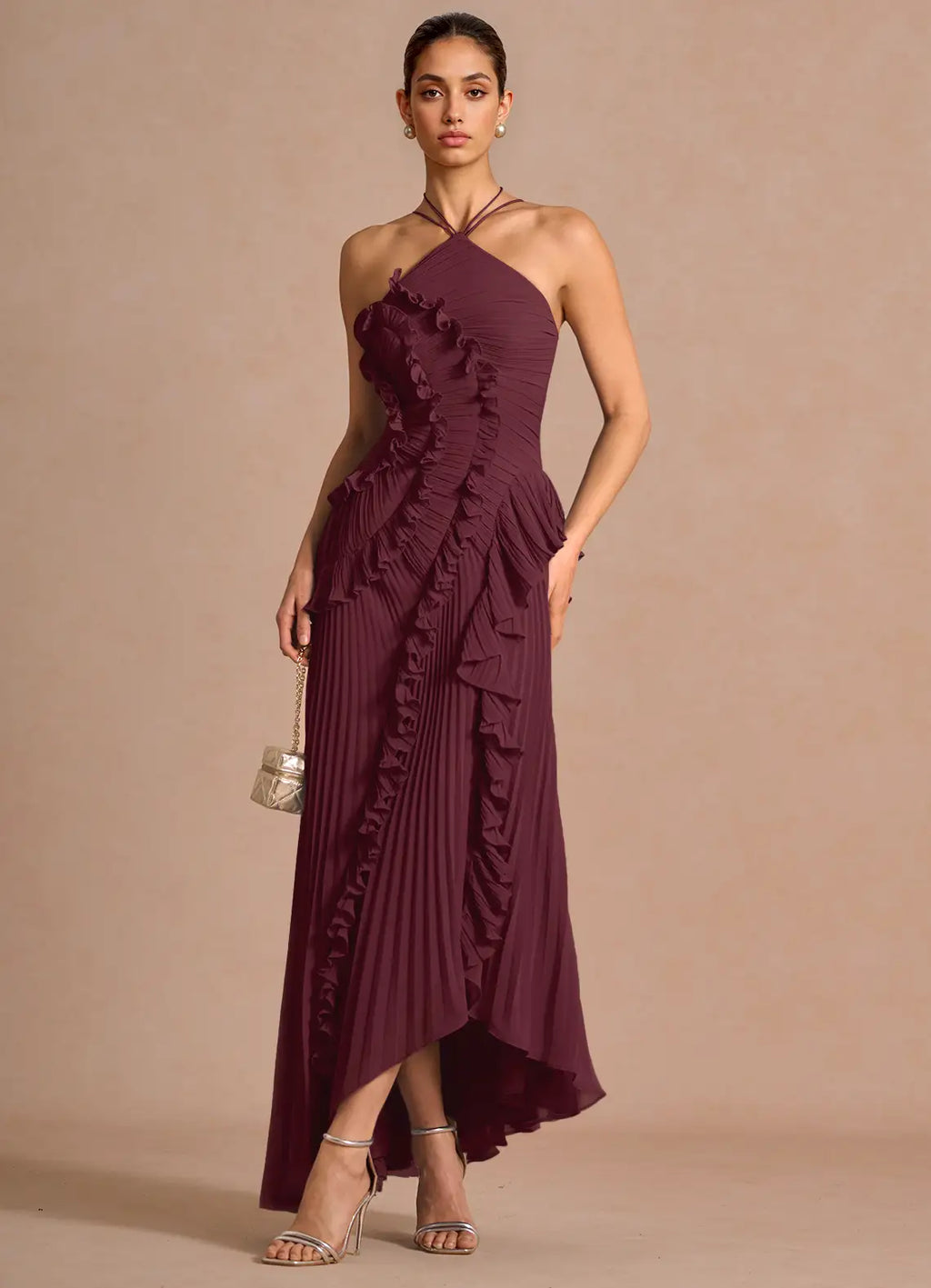 Calvera Premium Maxi Elbise