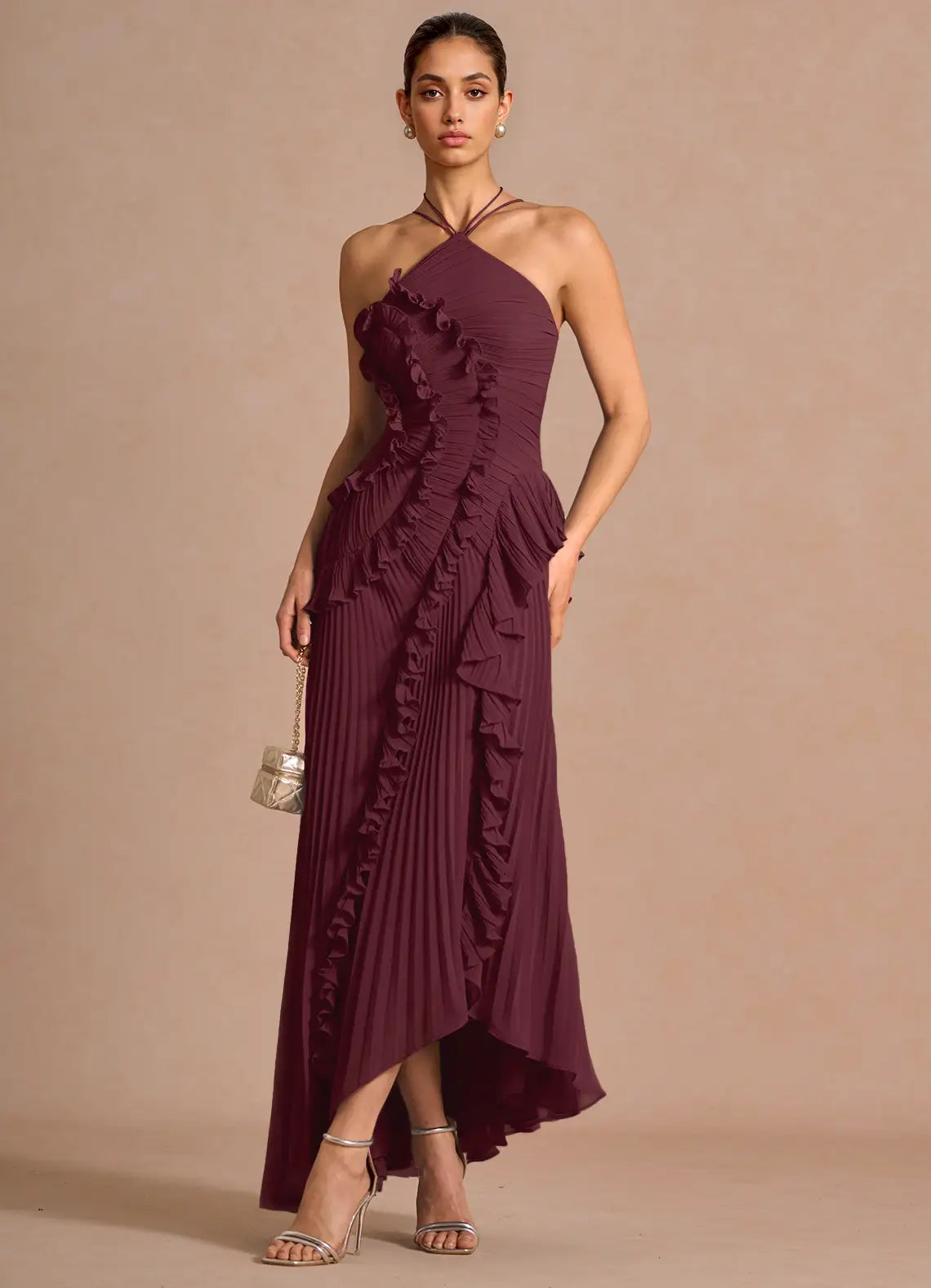 Calvera Premium Maxi Elbise