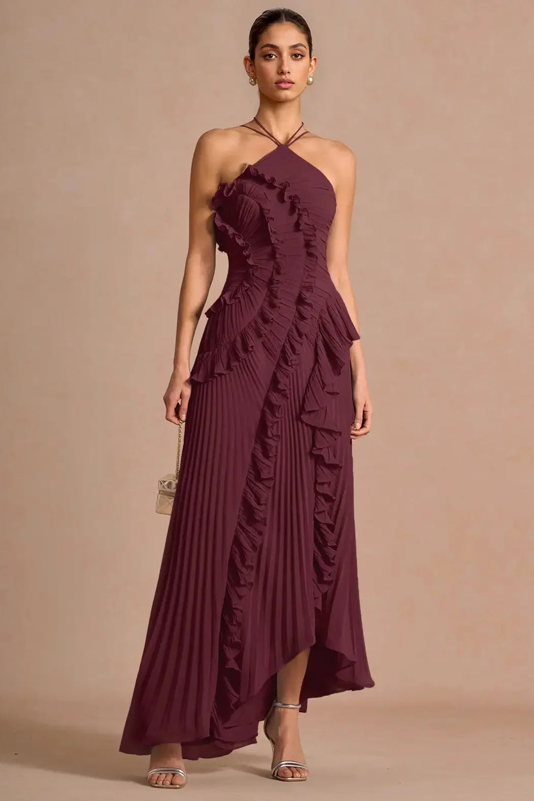 Calvera Premium Maxi Elbise