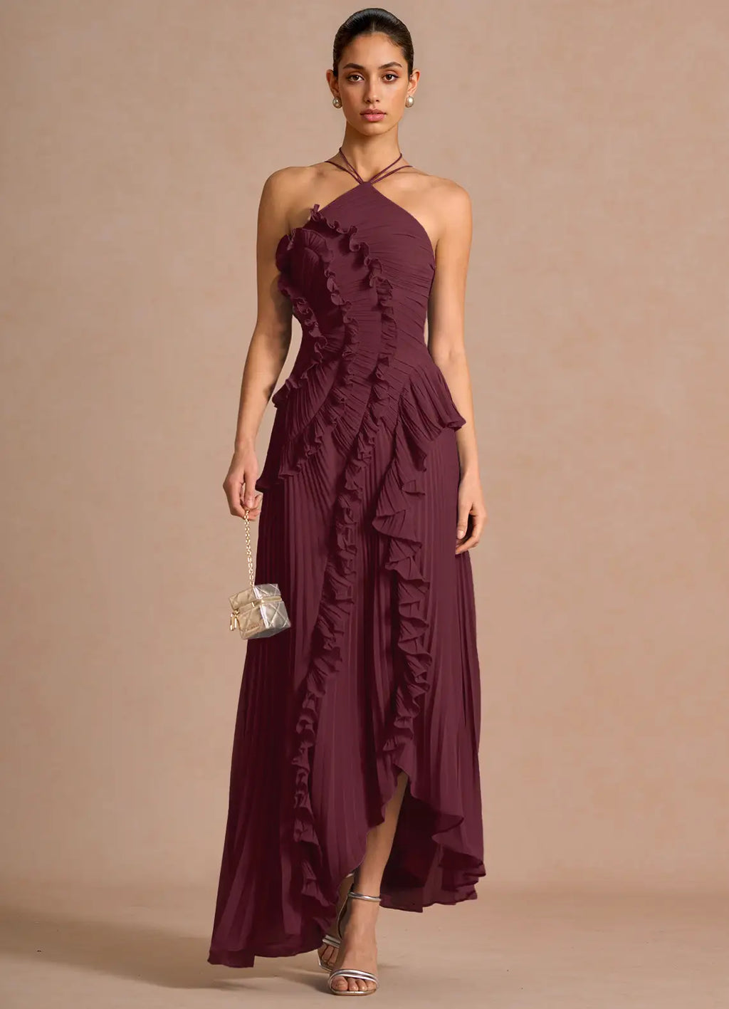Calvera Premium Maxi Elbise