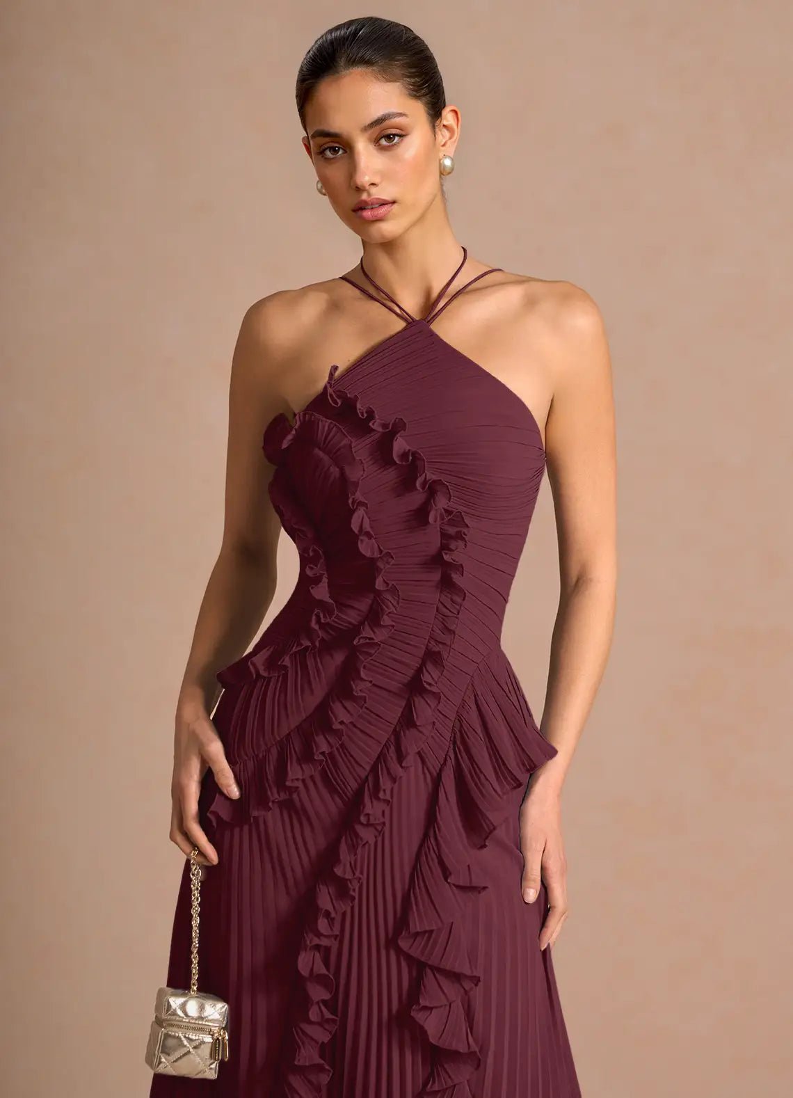 Calvera Premium Maxi Elbise