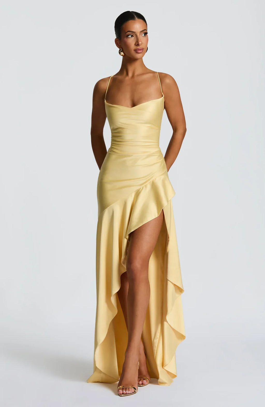 Samira Maxi Premium Elbise
