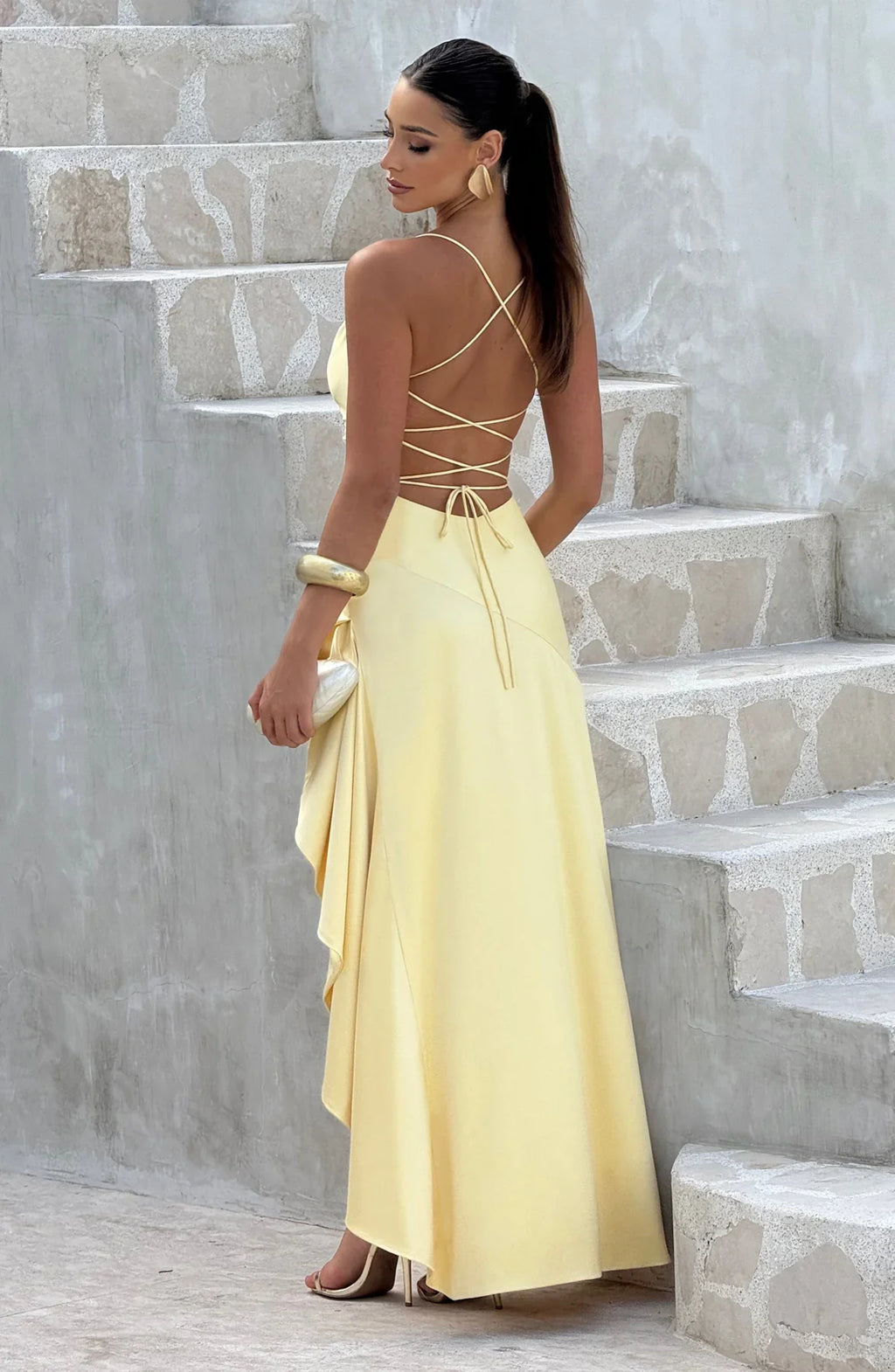 Samira Maxi Premium Elbise
