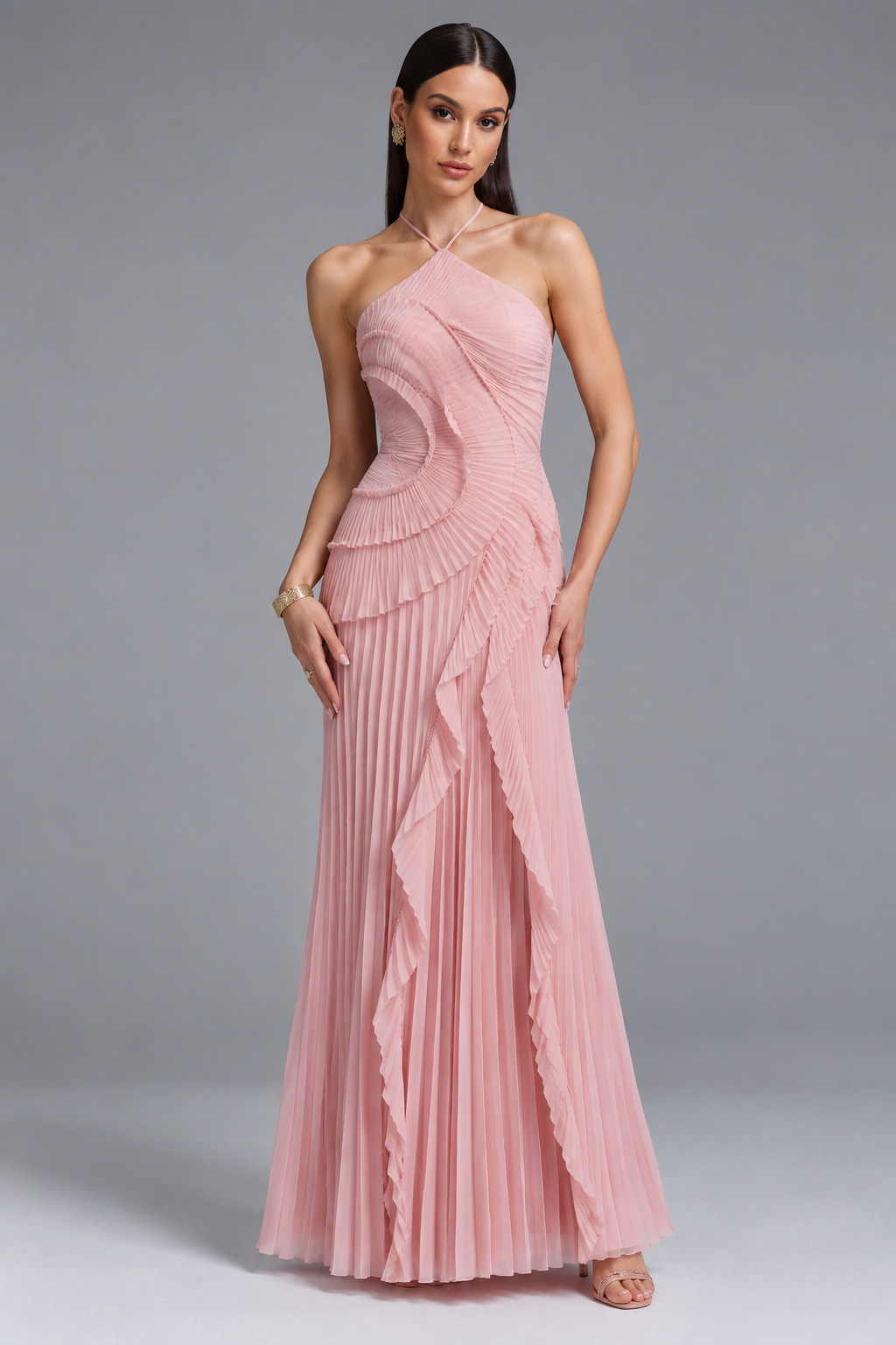 Asina Premium Maxi Elbise