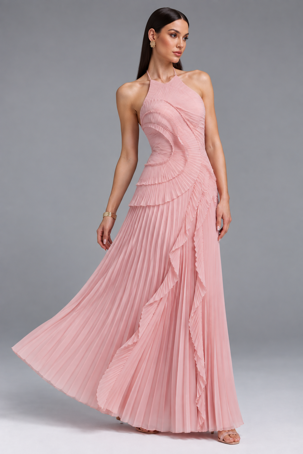 Asina Premium Maxi Elbise