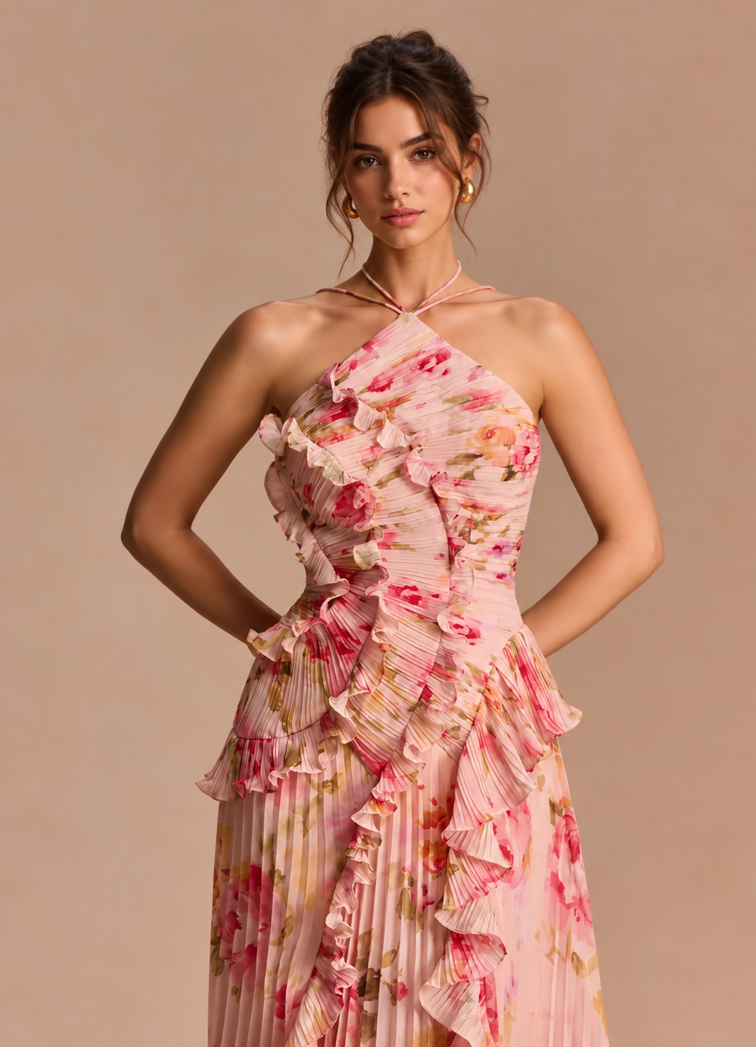 Voenda Premium Maxi Elbise