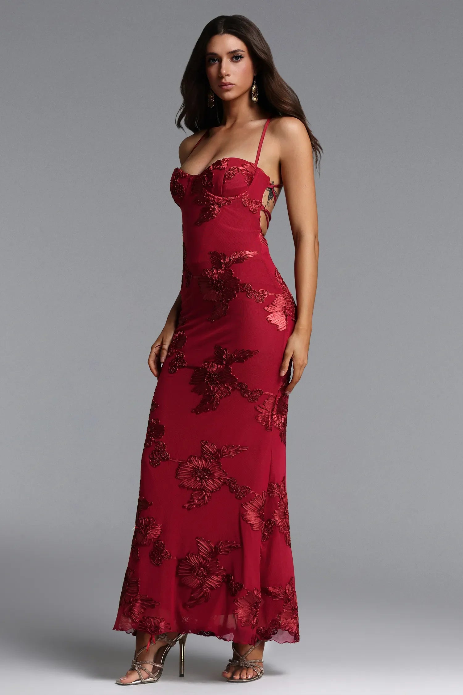 Glein Premium Maxi Elbise