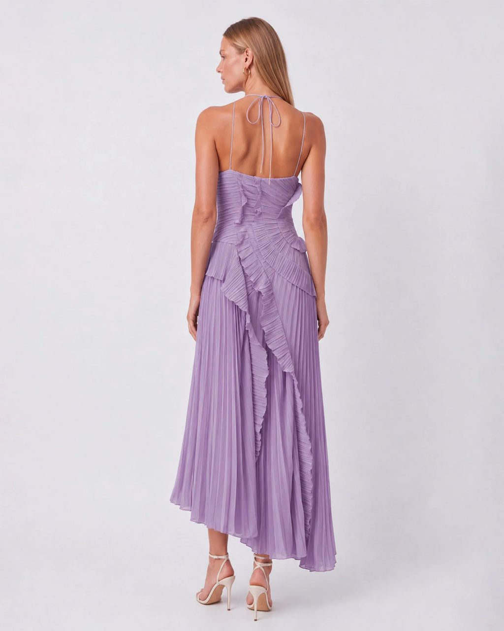 Beia Pileli Premium Midi Elbise