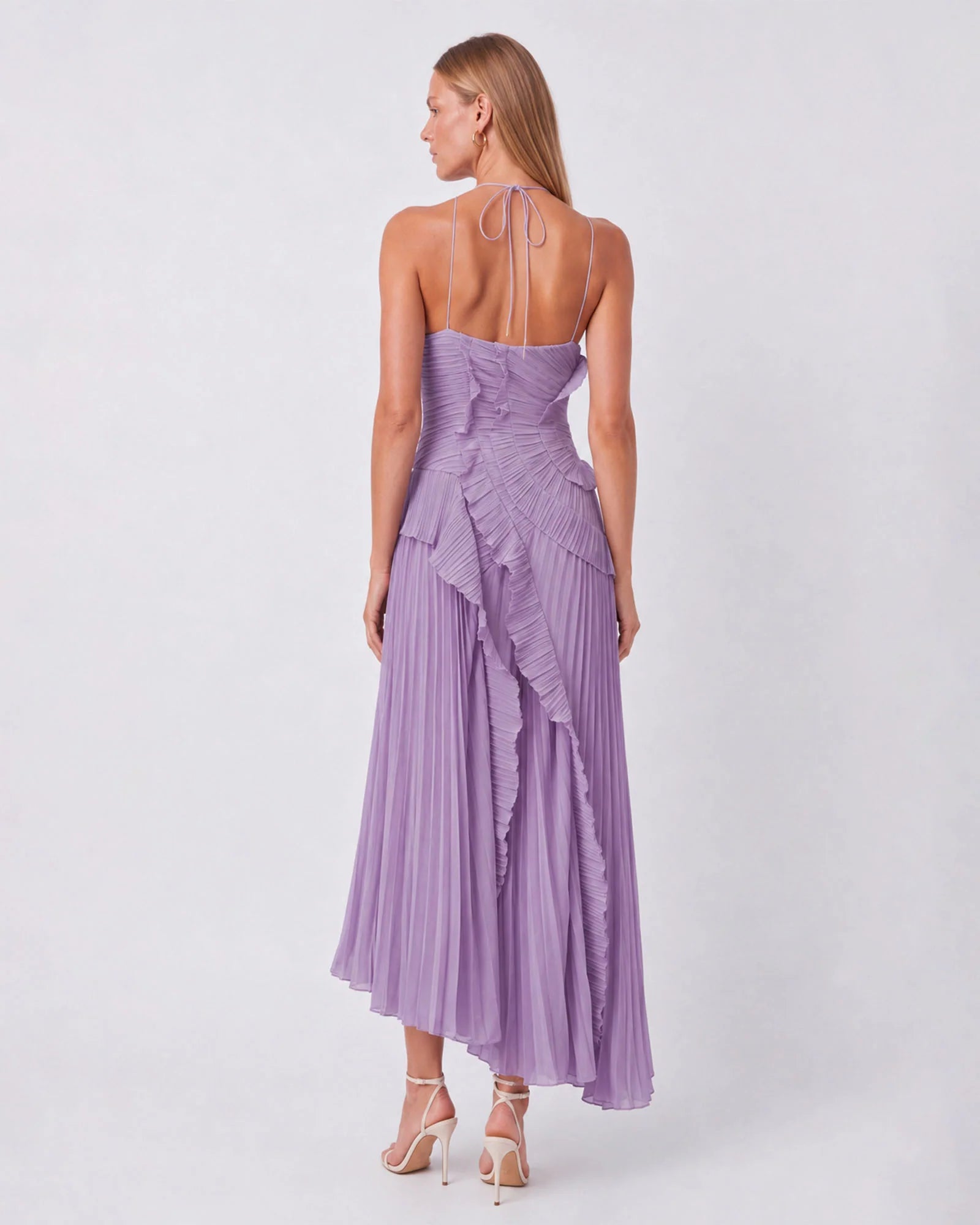Beia Pileli Premium Midi Elbise