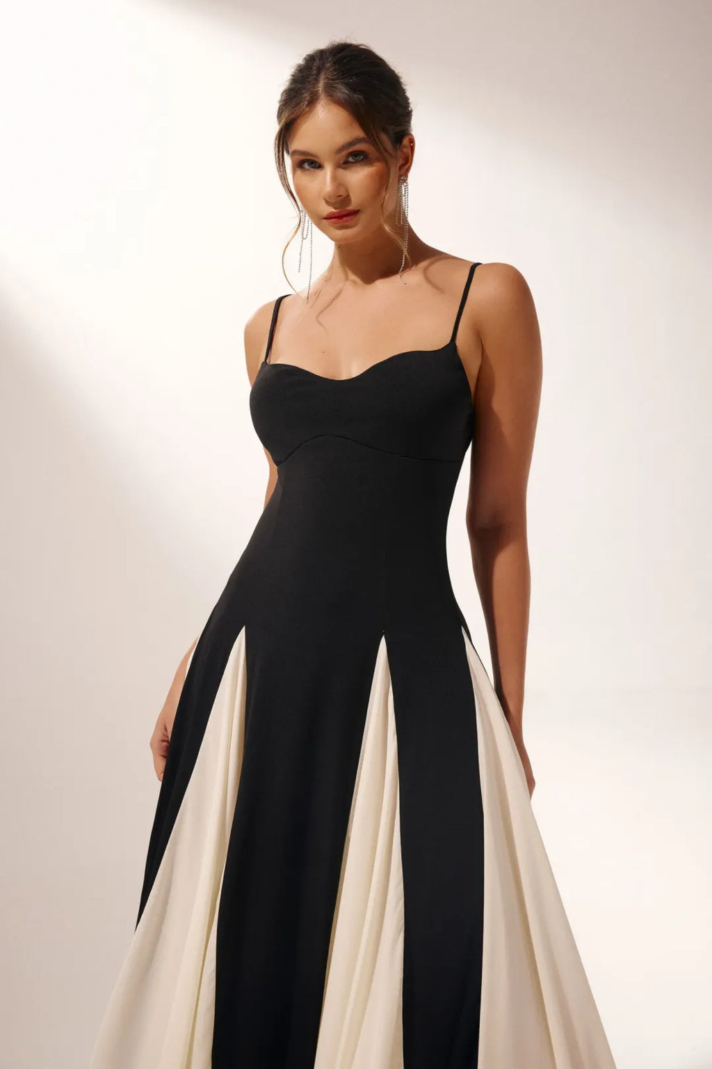 Griselda Uzun Slip  Elbise