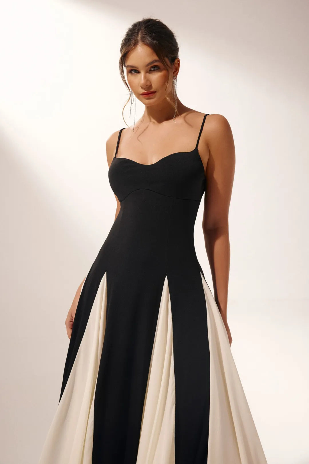 Griselda Uzun Slip  Elbise
