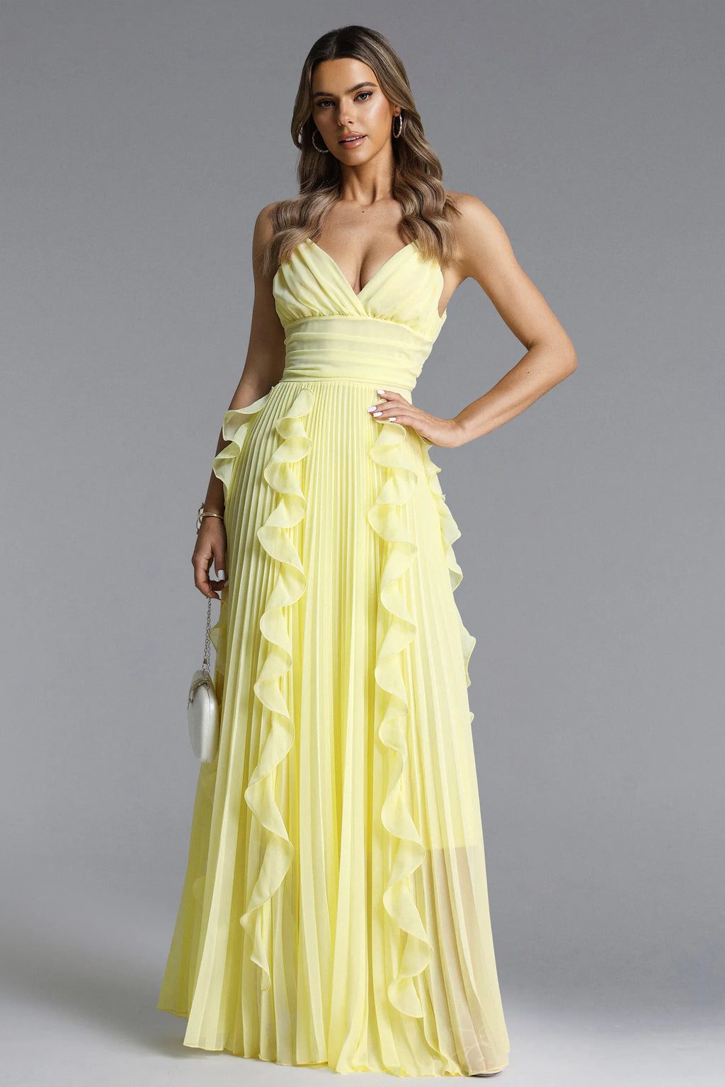Poly Premium Maxi Elbise