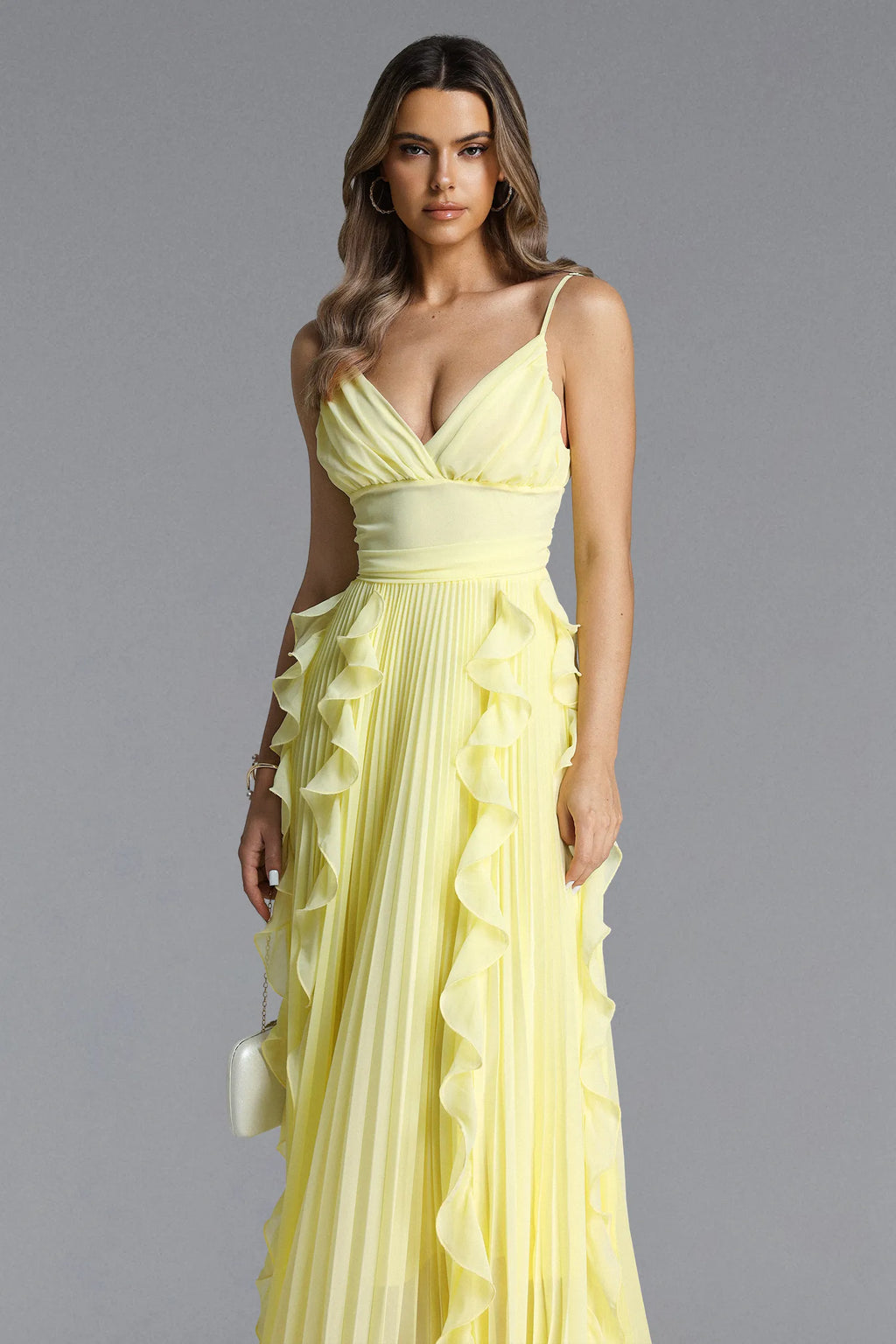 Poly Premium Maxi Elbise