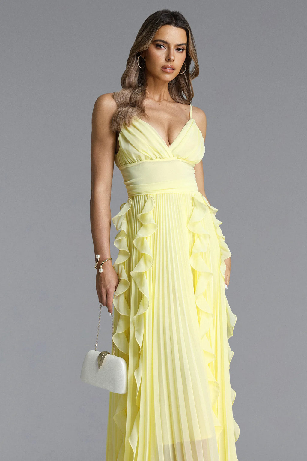 Poly Premium Maxi Elbise