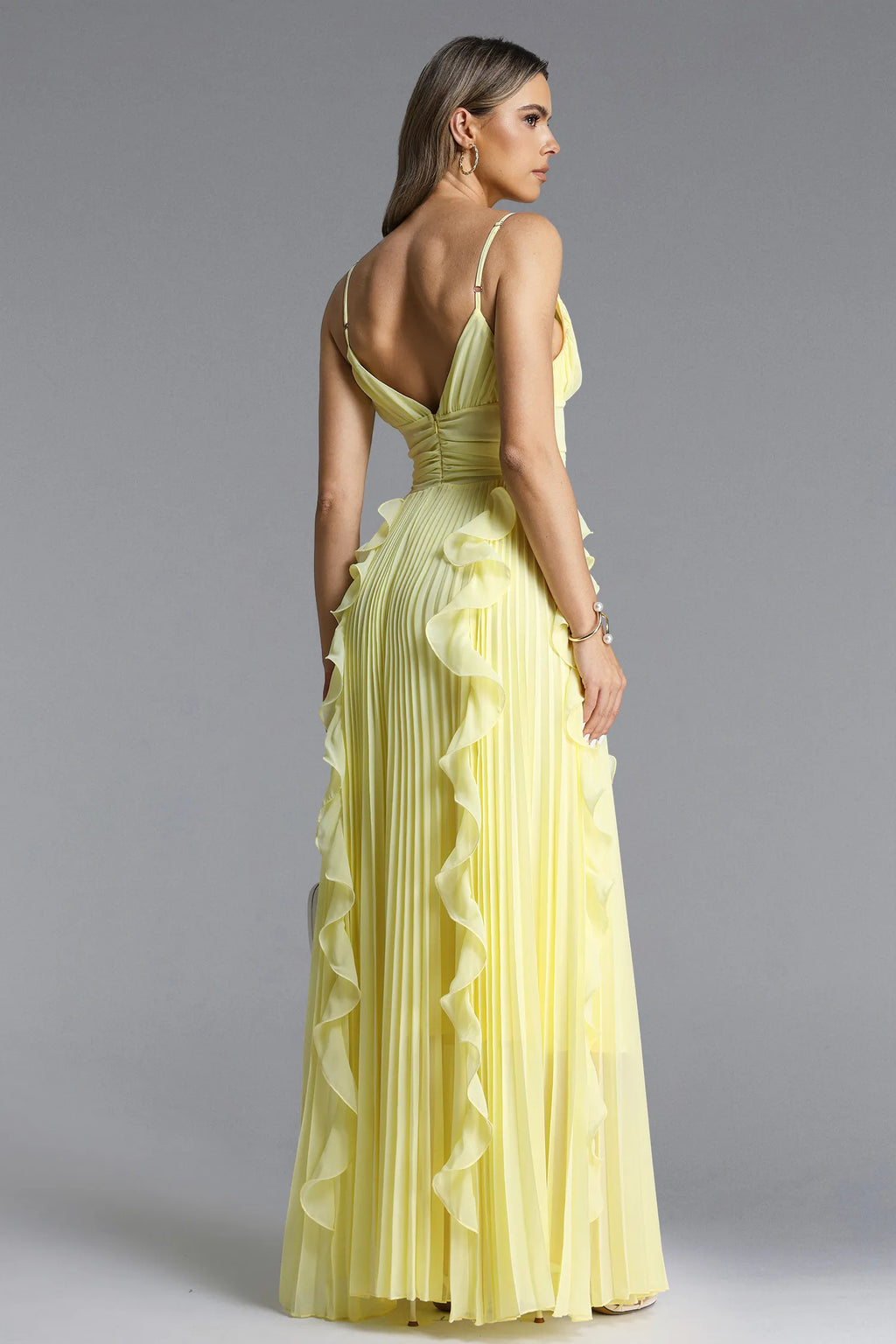 Poly Premium Maxi Elbise